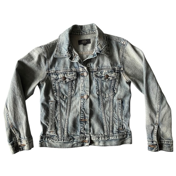 J. Crew Jackets & Blazers - J.Crew Faded Denim Jean Jacket, Women’s Small